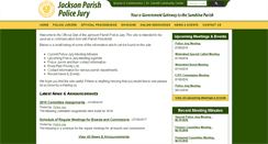 Desktop Screenshot of jacksonparishpolicejury.org