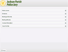 Tablet Screenshot of jacksonparishpolicejury.org